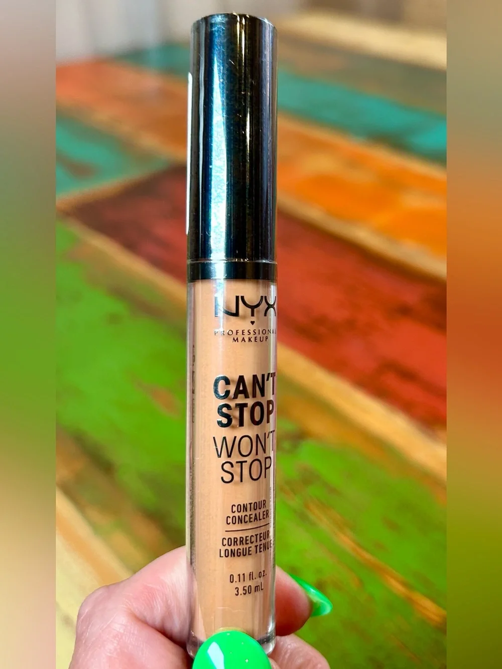 NEW NYX Can't Stop Won't Stop Contour Concealer Warm Caramel